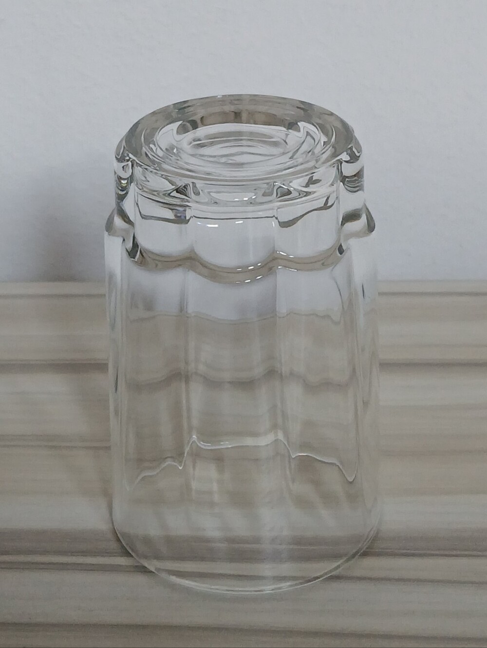 Vintage Clear Glass Juice Glasses Cups Set of 4 - Picture 12 of 15